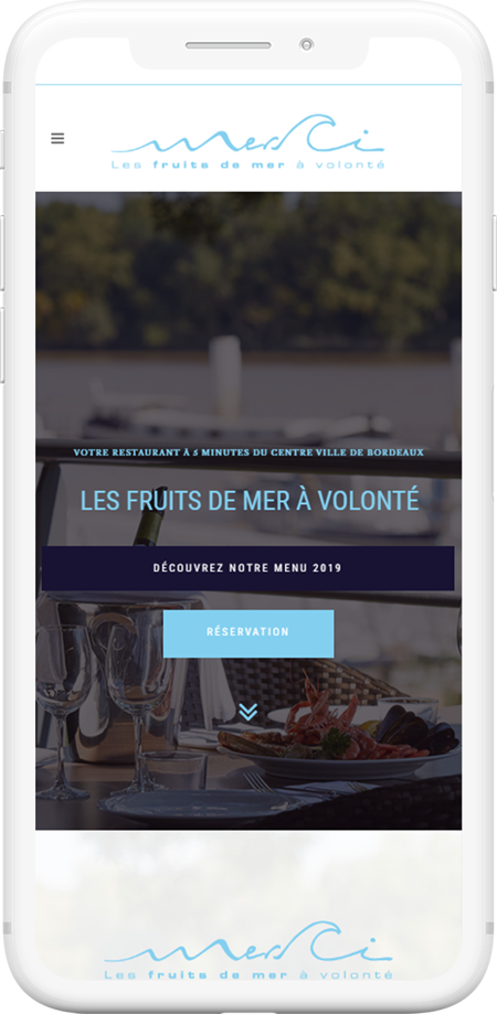 web mobile restaurant