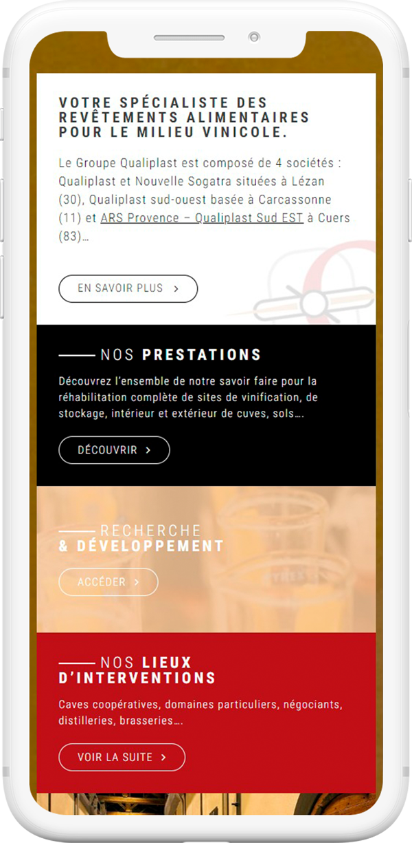 site web responsive bordeaux